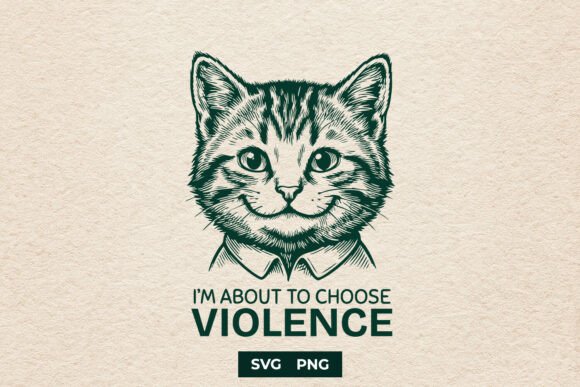 Funny Cat Choose Violence SVG Design: A Designer’s Honest Review