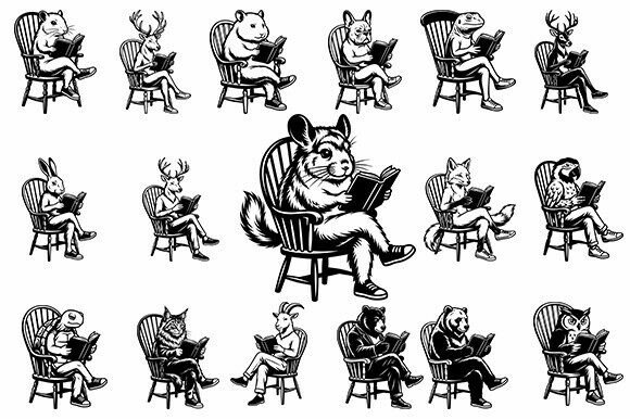 Funny Reading Animals SVG Bundle: A Designer’s Honest Review