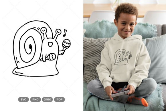 Funny Snail Doodle SVG Clipart: A Designer’s Real-World Embroidery Review