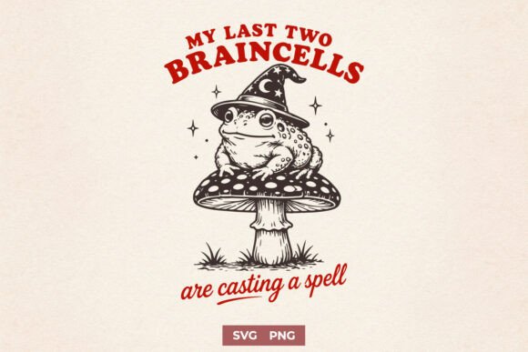 Funny Wizard Frog PNG: A Playful Embroidery Design for Magical Mischief