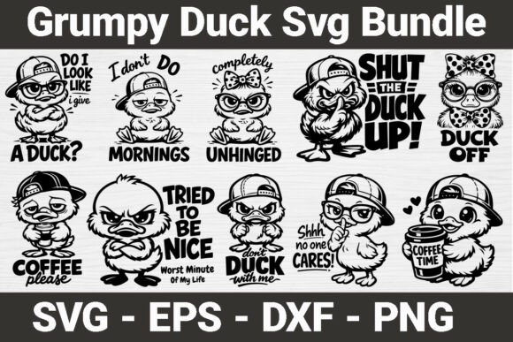 Grumpy Duck SVG Bundle: A Designer’s Real-World Embroidery Review
