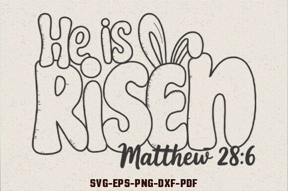He is Risen SVG: A Designer’s Honest Take for Real Embroidery Use