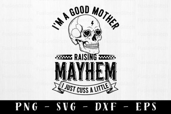 Mom Skull SVG PNG: A Bold Mothers Day Embroidery Choice