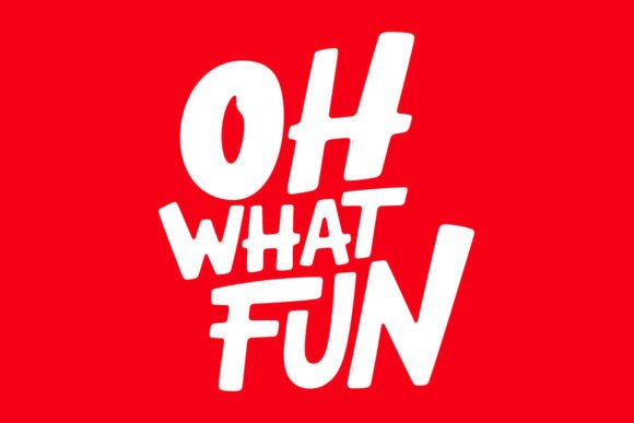 Oh What Fun Svg for Christmas Embroidery Projects