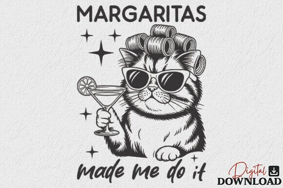 Summer Funny Cat Margaritas SVG Review for Real Embroidery Projects
